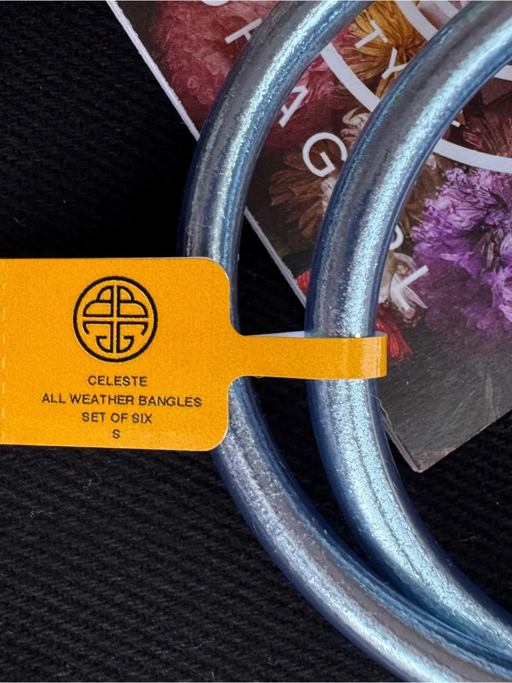 BudhaGirl bangles. NWT. Celeste size small